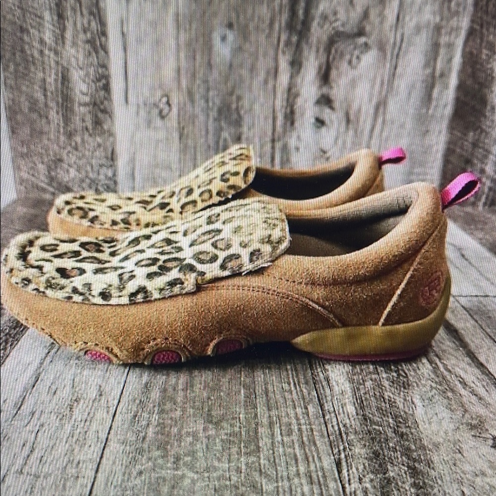Leopard Print Moccasins